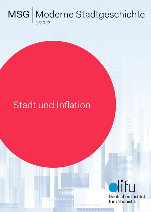 Aktuelles Cover MSG "Stadt und Inflation"